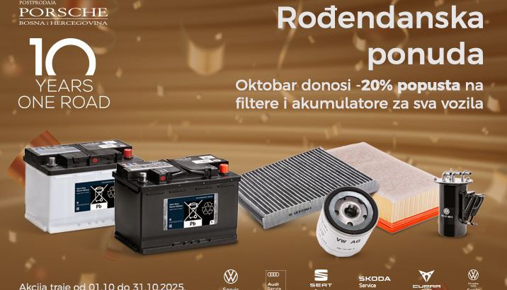 Servisna kampanja: 10 godina Porsche BH