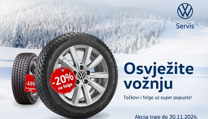 Volkswagen proizvod mjeseca - kotači i felge