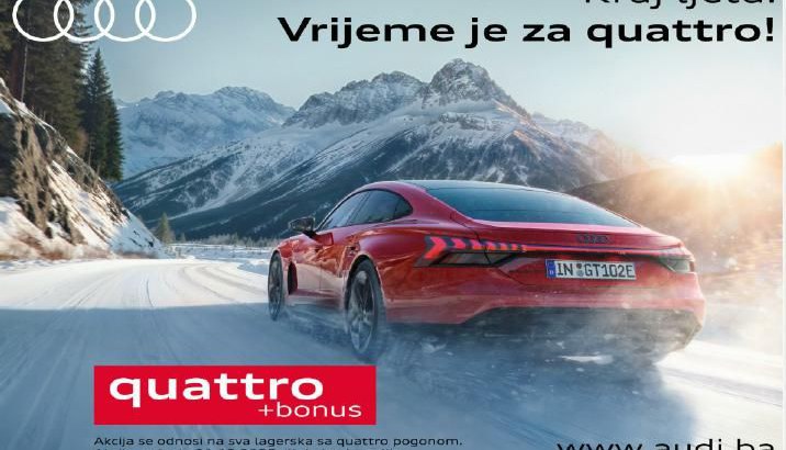 Audi quattro bonus+
