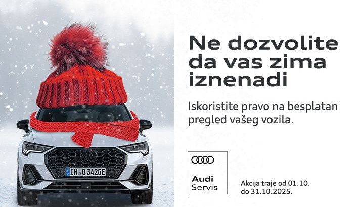 Zimski pregled vozila Audi