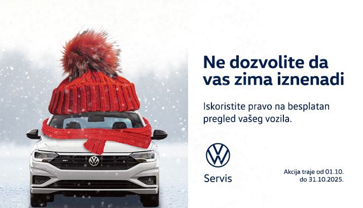 Zimski pregled Volkswagen vozila