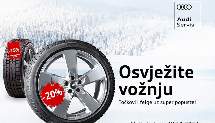 Audi proizvod mjeseca - kotači i felge