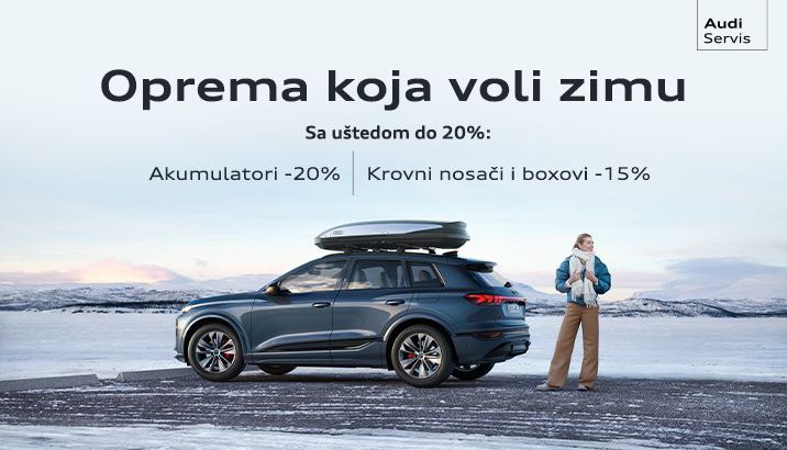 Oprema koja voli zimu! Ušteda do 20% od 01.12.2024. do 31.01.2025.